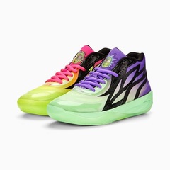 PUMA x RICK AND MORTY MB.02 Men's Basketball Shoes - Safety Yellow-Elektro Green