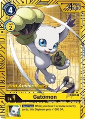 Gatomon - P-006 - P (2nd Anniversary Set) - Foil