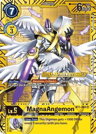 MagnaAngemon - BT1-060 - P (2nd Anniversary Card Set) - Foil