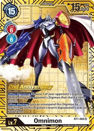 Omnimon - BT1-084 - SR - Alternative Art