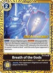 Breath of the Gods - BT3-105 - P (2nd Anniversary Set) - Foil