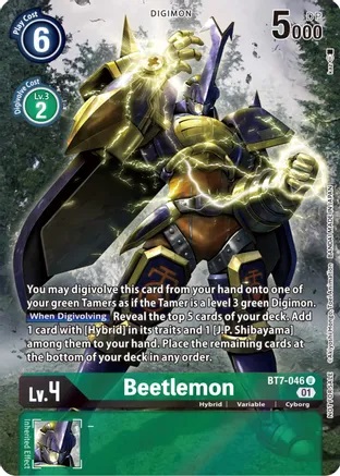 Beetlemon - BT7-046 - P (2nd Anniversary Frontier Card) - Foil