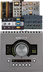 Universal Audio Apollo Twin X QUAD Heritage Edition 10x6 Thunderbolt Audio Interface with UAD DSP