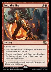 Into the Fire - Foil