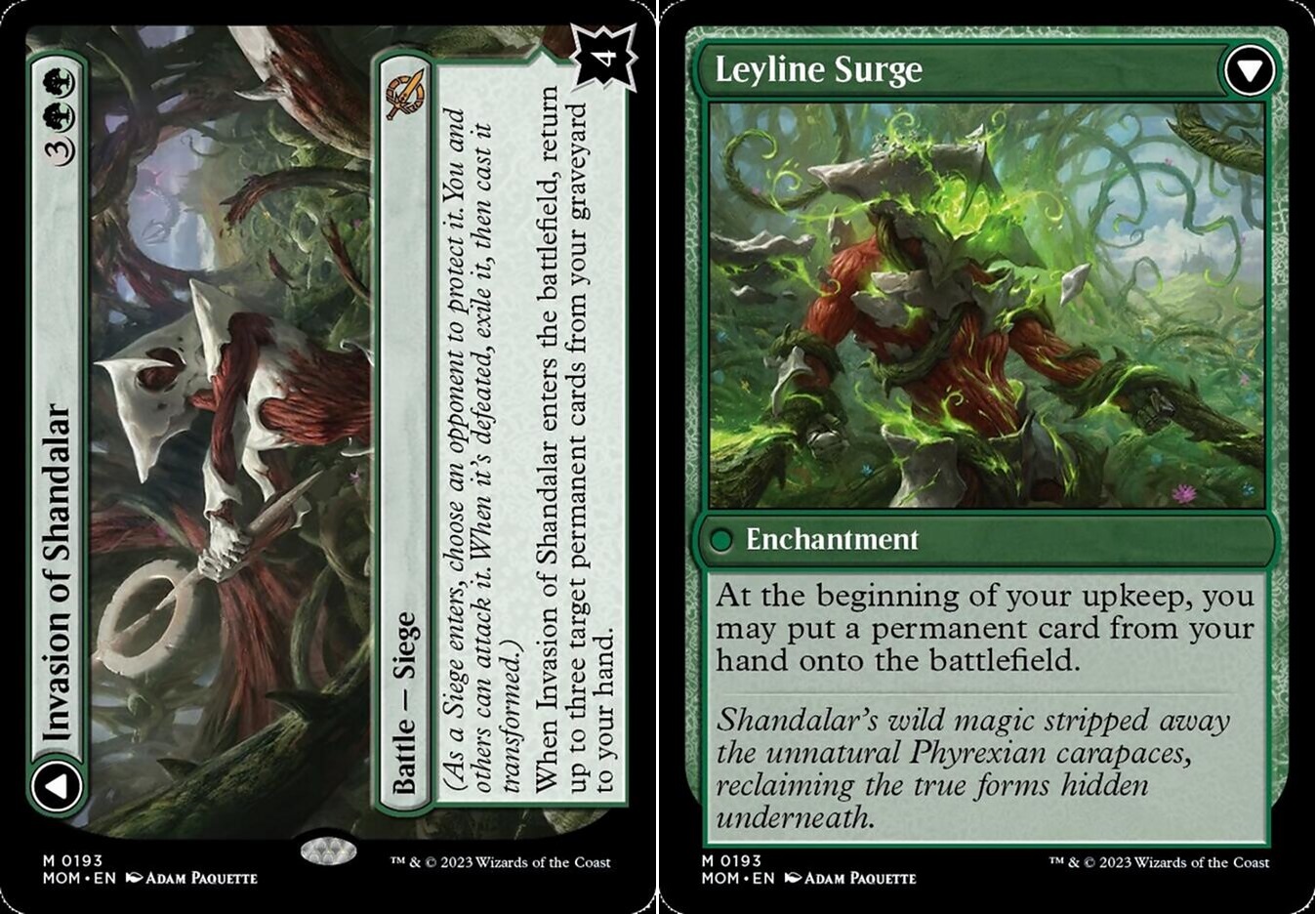 Invasion of Shandalar // Leyline Surge - Foil