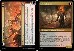 Invasion of Azgol // Ashen Reaper - Foil