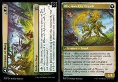 Invasion of Moag // Bloomweaver Dryads - Foil