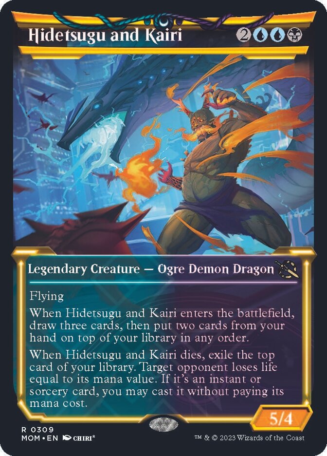 Hidetsugu and Kairi - Foil - Showcase Hidetsugu and Kairi - Foil - Showcase