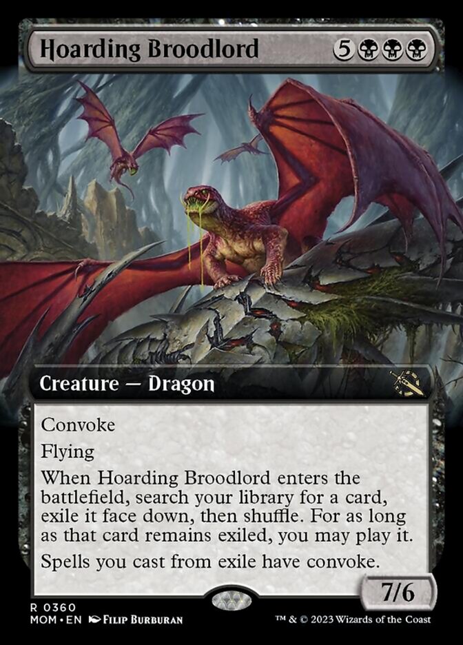 Hoarding Broodlord - Extended Art