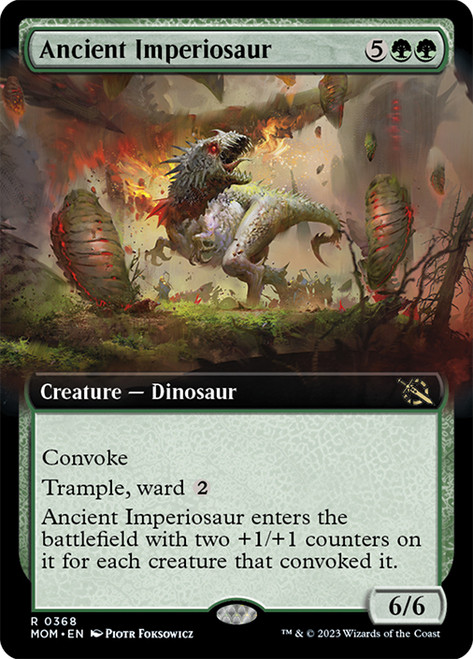 Ancient Imperiosaur - Foil - Extended Art