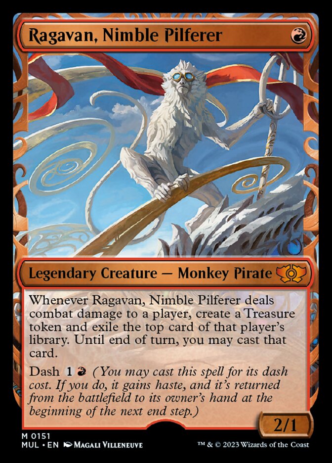 Ragavan, Nimble Pilferer - Halo Foil