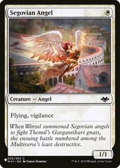 Segovian Angel - The List