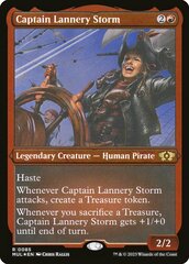 Captain Lannery Storm - Foil Etched