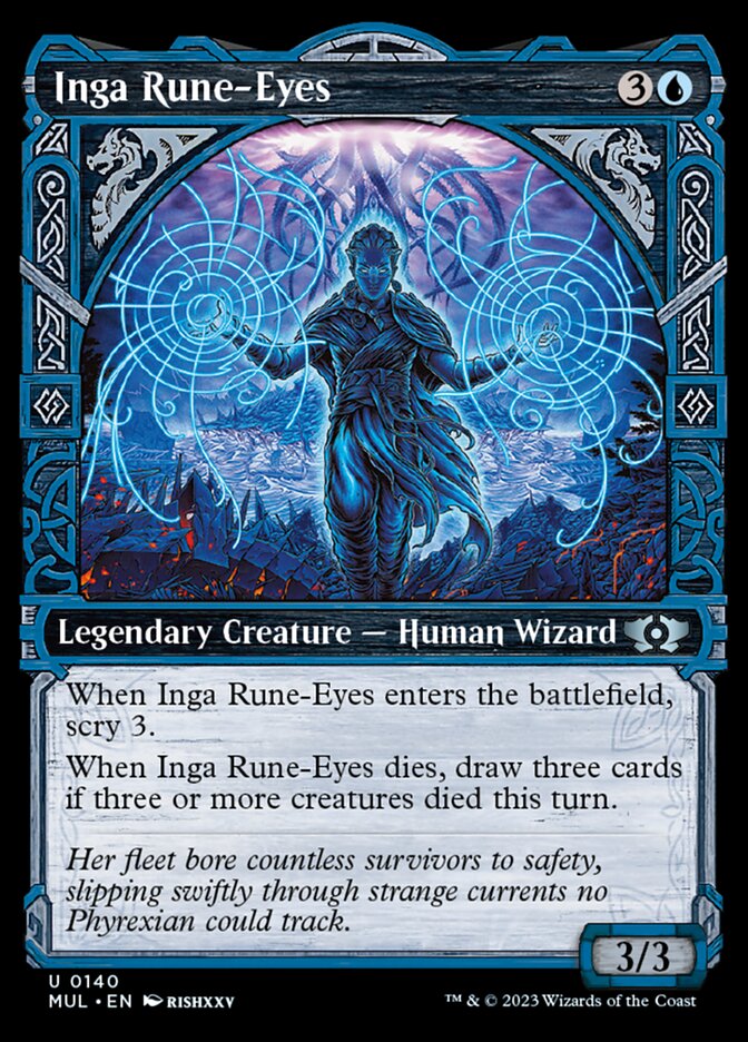 Inga Rune-Eyes - Halo Foil