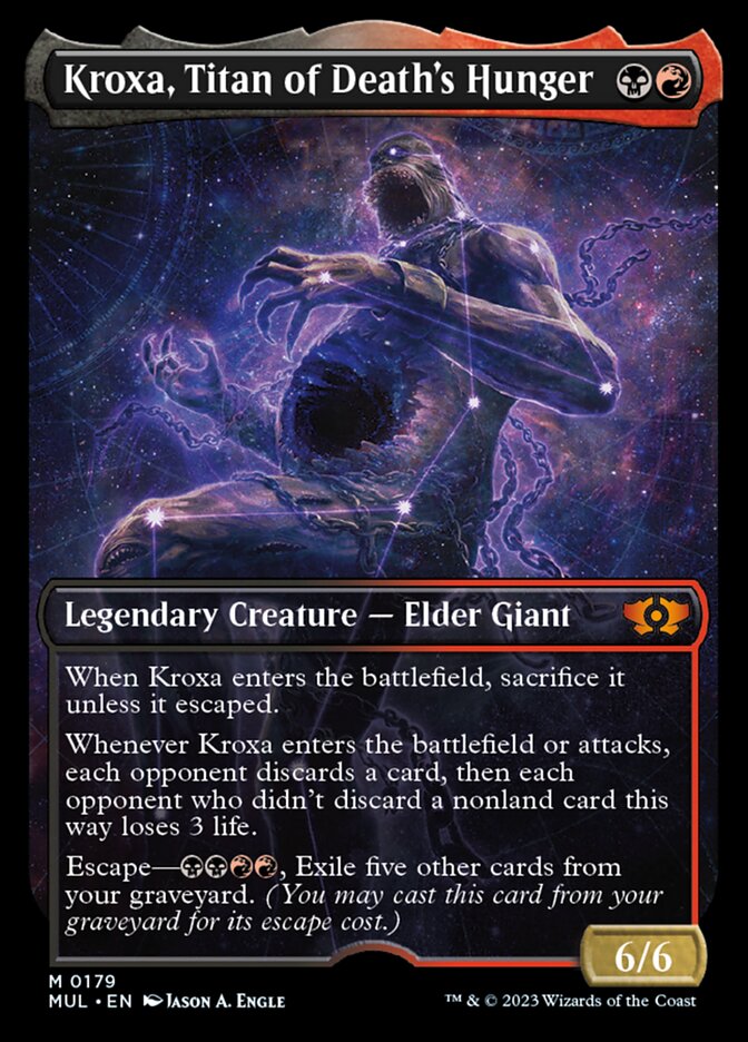 Kroxa, Titan of Deaths Hunger - Halo Foil