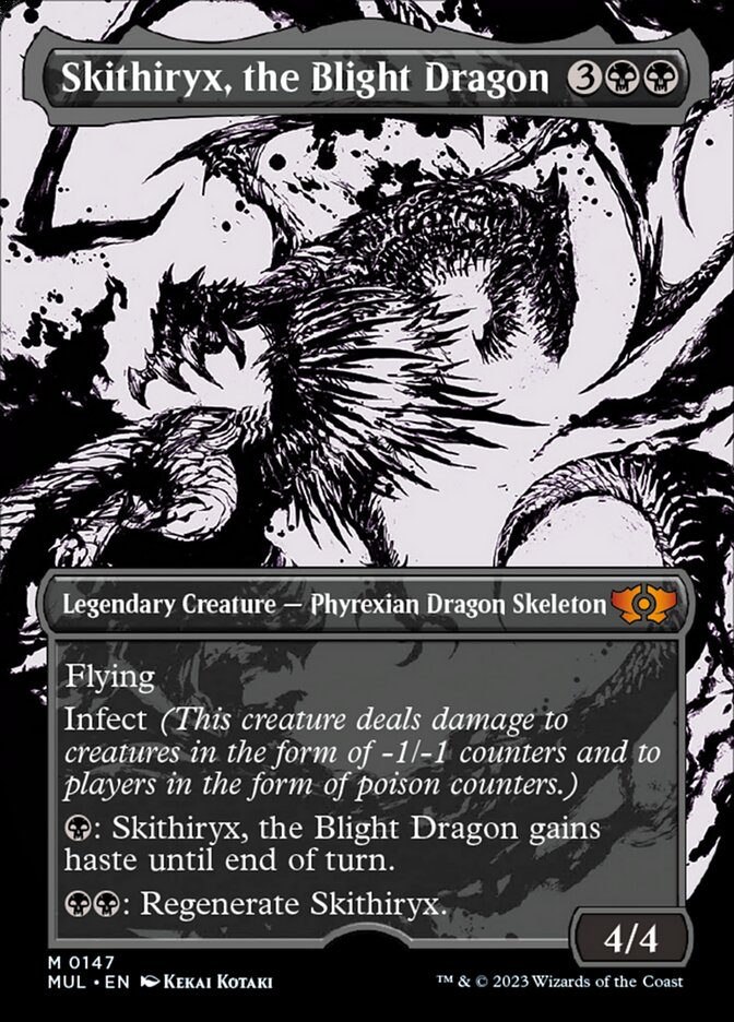 Skithiryx, the Blight Dragon - Halo Foil