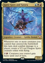 Goro-Goro and Satoru - Foil - Prerelease Promo