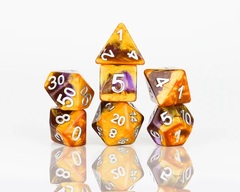 Amethyst Geode Dice Set