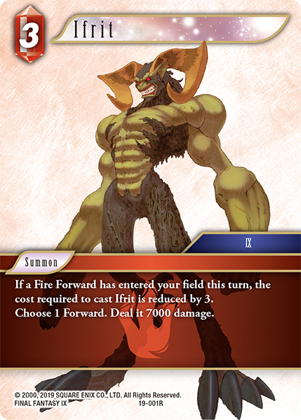 Ifrit - 19-001R - Foil