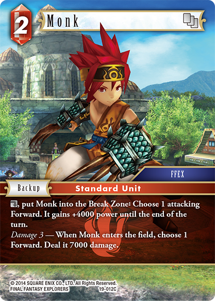 Monk - 19-012C - Foil