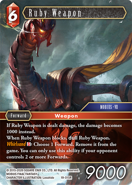 Ruby Weapon - 19-015R