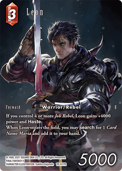Leon - 19-017R - Full Art