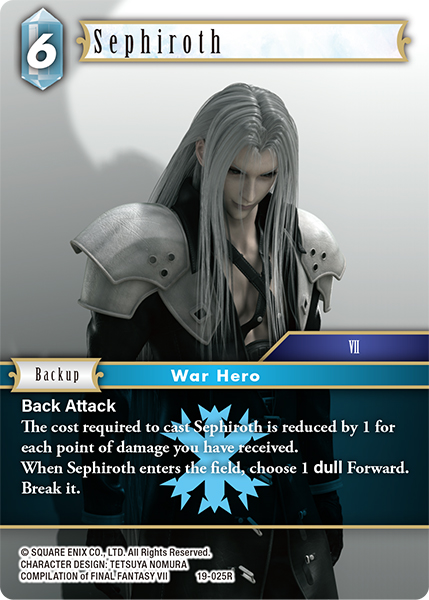 Sephiroth - 19-025R - Foil