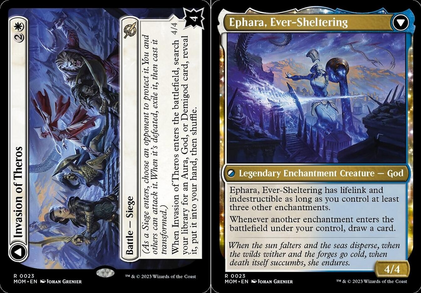 Invasion of Theros // Ephara, Ever-Sheltering