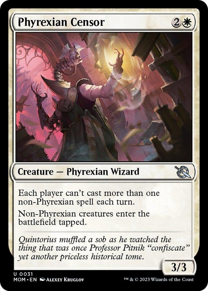 Phyrexian Censor - Foil