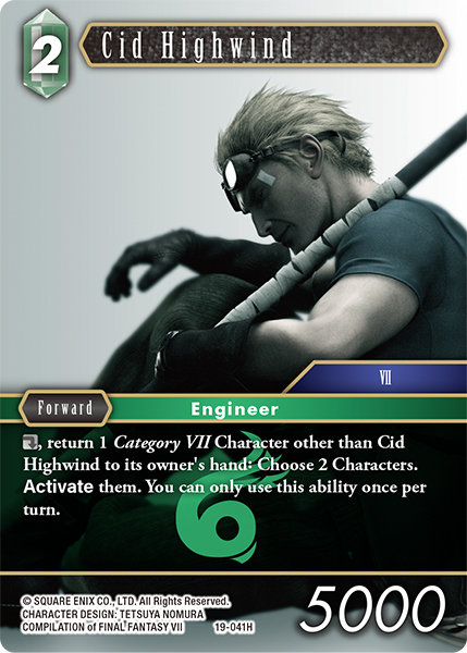 Cid Highwind - 19-041H - Foil