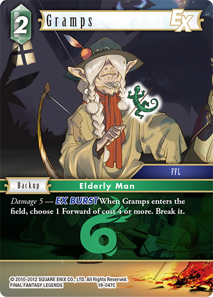 Gramps EX - 19-047C - Foil