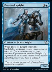 Protocol Knight - Foil