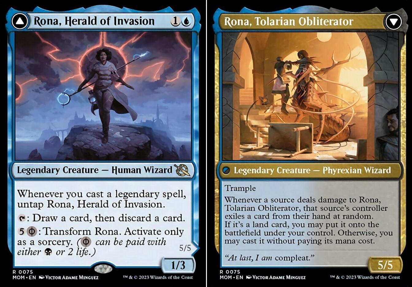Rona, Herald of Invasion - Foil