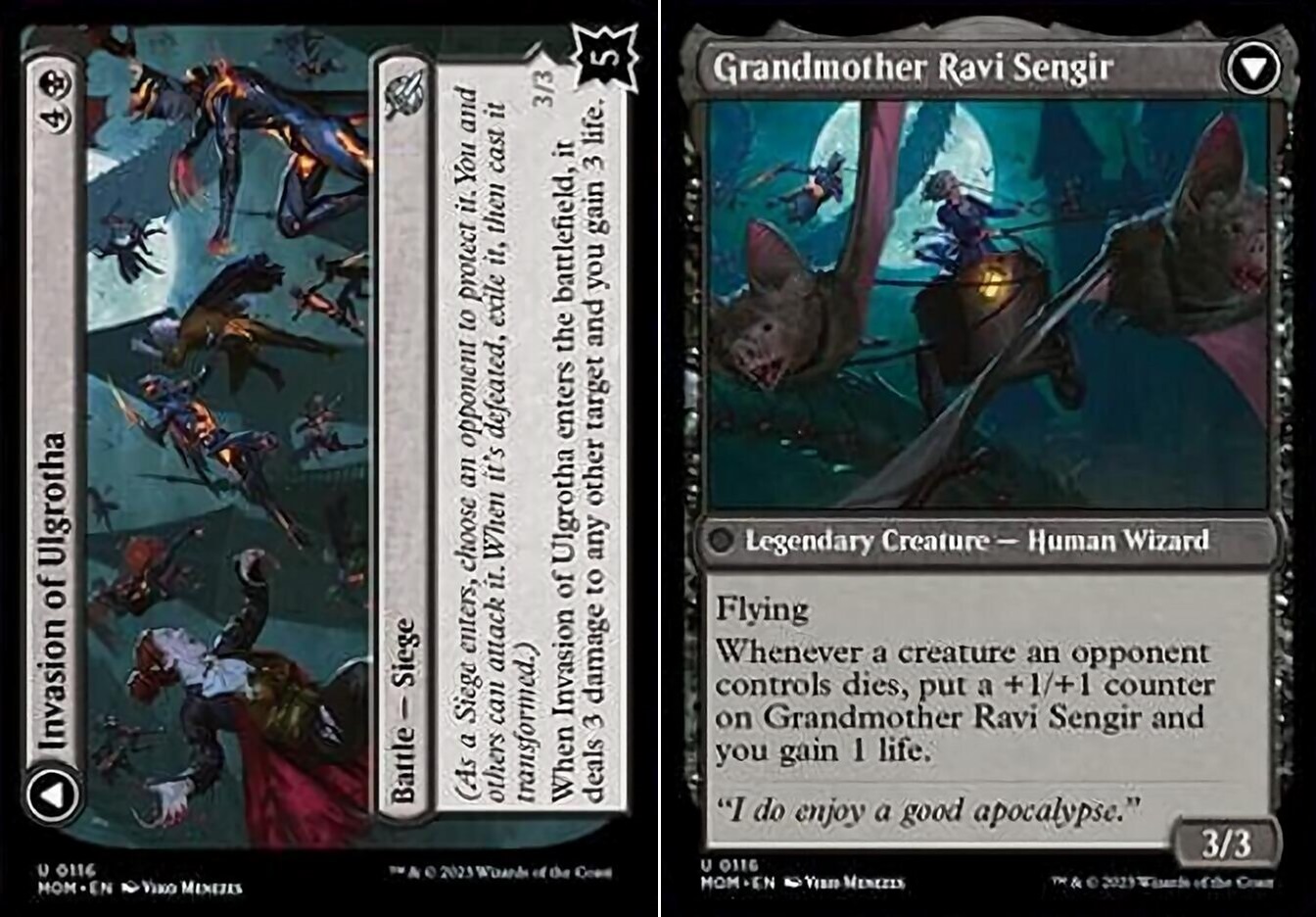 Invasion of Ulgrotha // Grandmother Ravi Sengir - Foil