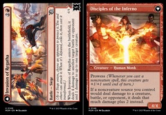 Invasion of Regatha // Disciples of the Inferno - Foil