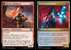 Khenra Spellspear // Gitaxian Spellstalker - Foil