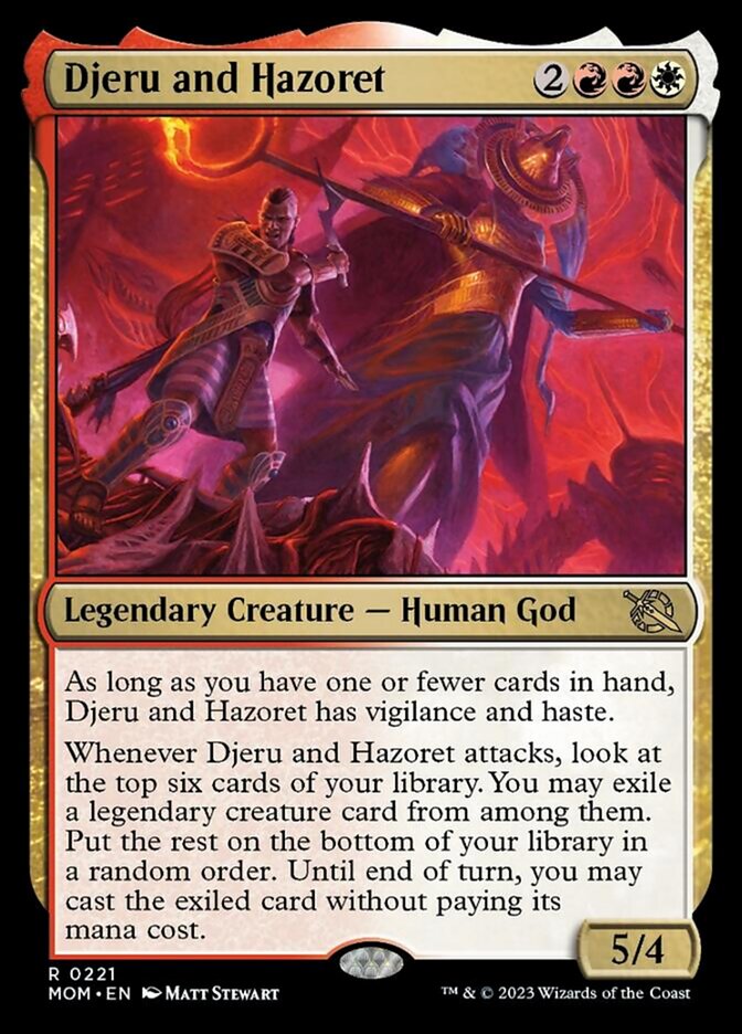 Djeru and Hazoret - Foil