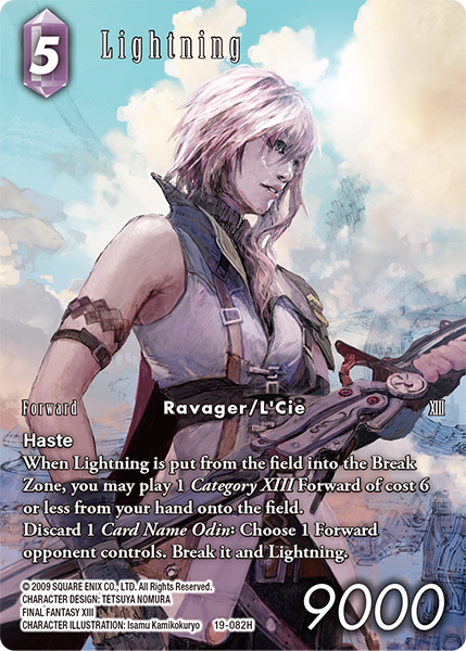 Lightning - 19-082H - Full Art