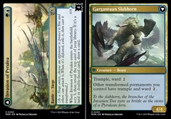 Invasion of Pyrulea // Gargantuan Slabhorn - Foil