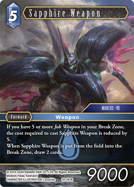 Sapphire Weapon - 19-091R