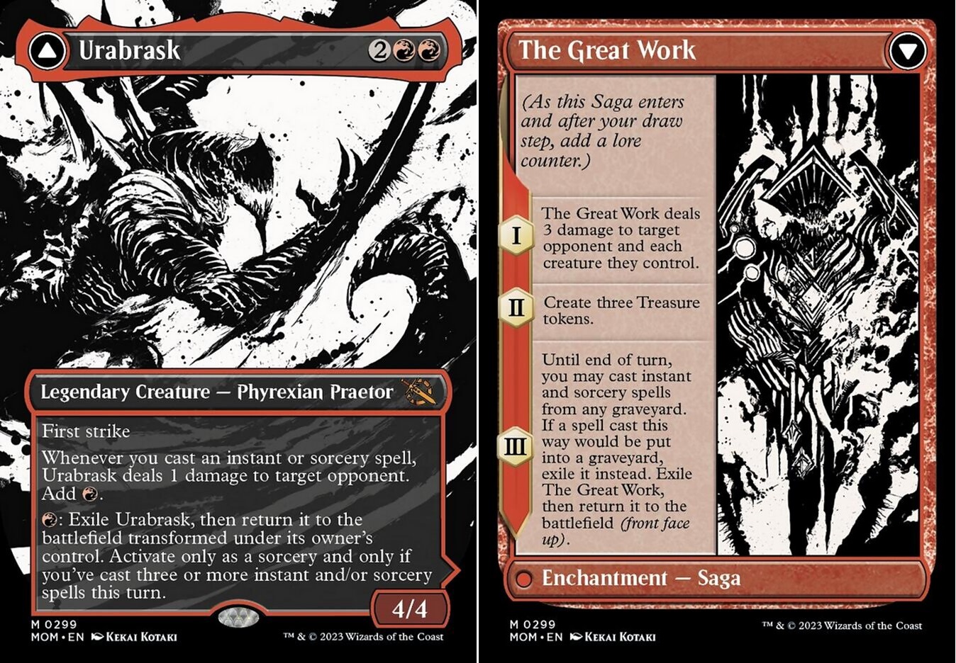 Urabrask // The Great Work - Foil - Showcase