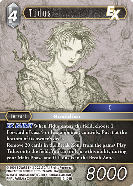 Tidus EX - 19-103H