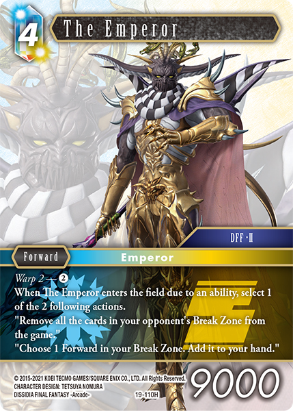 The Emperor - 19-110H - Foil