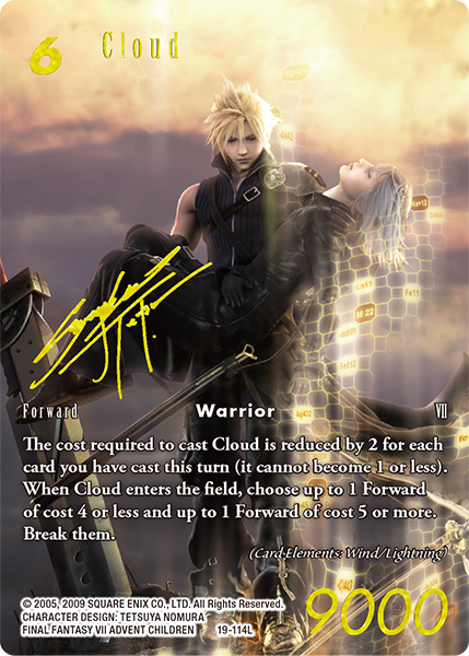 Cloud - 19-114L - Full Art