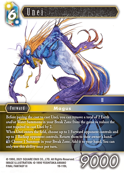Unei - 19-119L - Foil