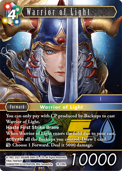 Warrior of Light - 19-128L
