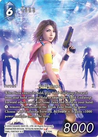 Yuna - 6-124L - Full Art Reprint