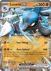 Lucario ex - SVP017 - SVP Black Star Promos