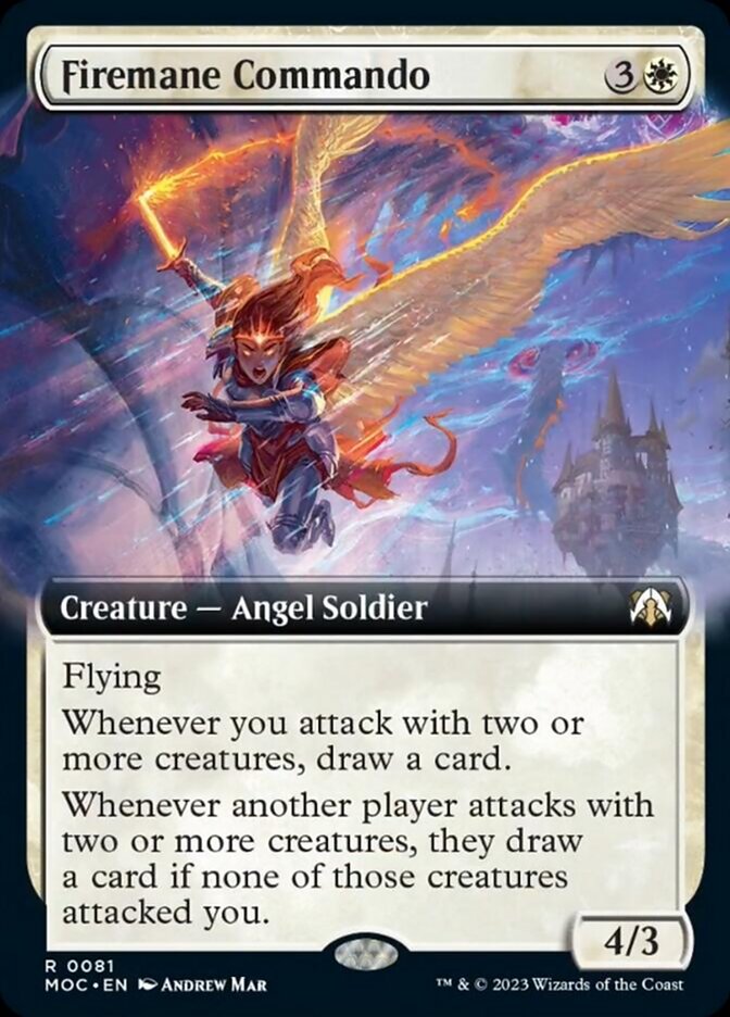 Firemane Commando - Extended Art