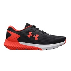 Under Armour - Boys' Grade School UA Charged Rogue 3 Running Shoes - Black-After Burn - 003